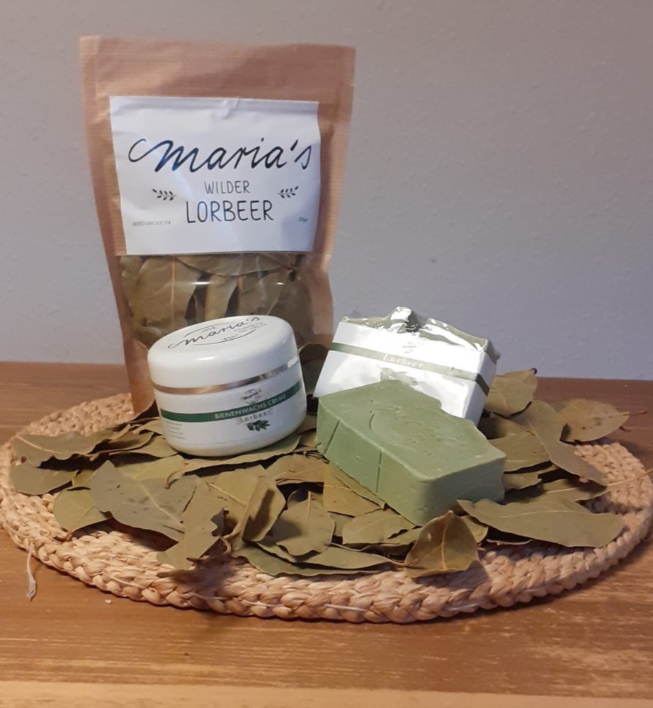 Marias Lorbeer, Lorbeerwachs und -seife